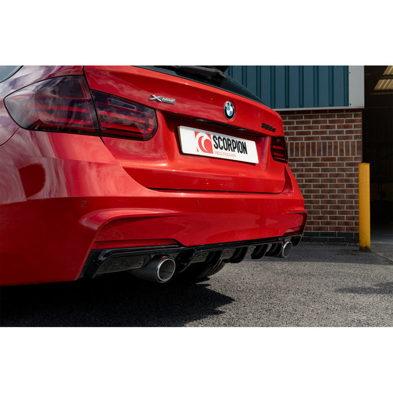 Scorpion Exhausts - Half System Exhaust (Multiple Options) BMW F30/F31 330D/335D, F32 430D/435D