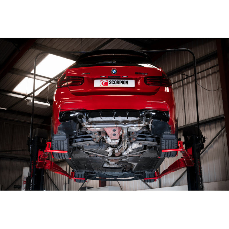 Scorpion Exhausts - Half System Exhaust (Multiple Options) BMW F30/F31 330D/335D, F32 430D/435D