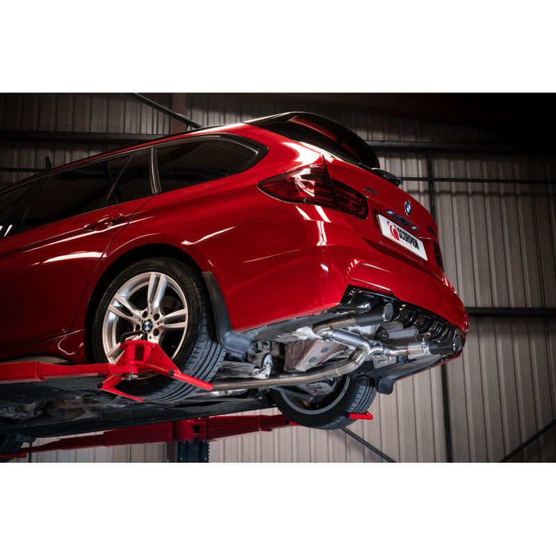 Scorpion Exhausts - Half System Exhaust (Multiple Options) BMW F30/F31 330D/335D, F32 430D/435D