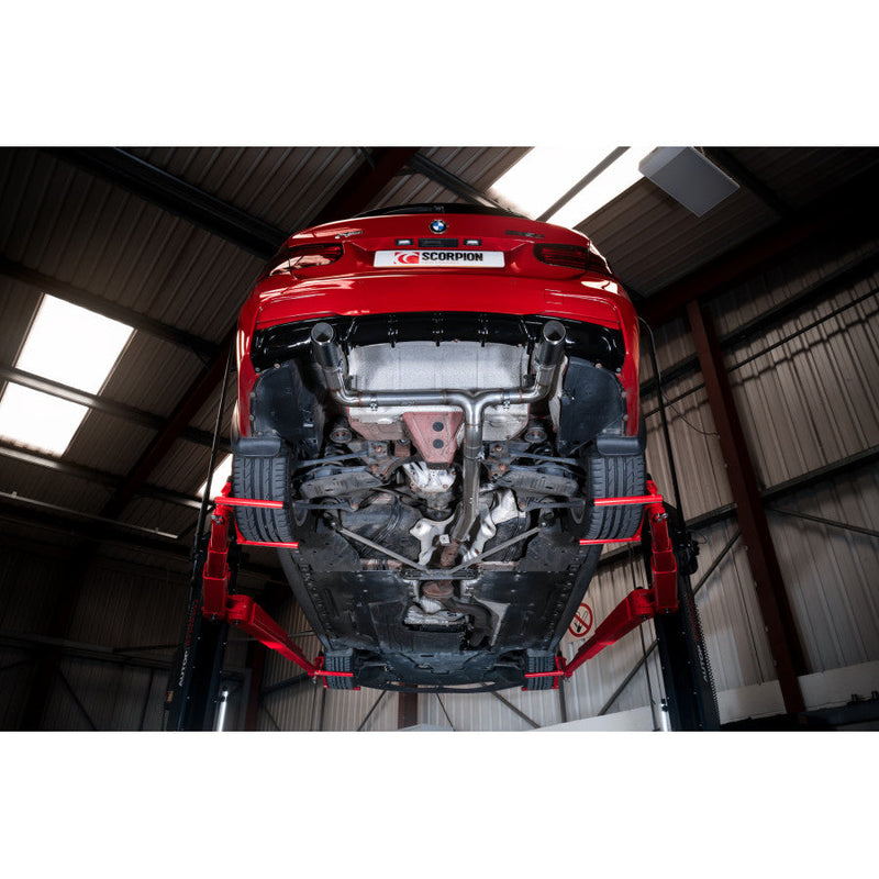 Scorpion Exhausts - Half System Exhaust (Multiple Options) BMW F30/F31 330D/335D, F32 430D/435D