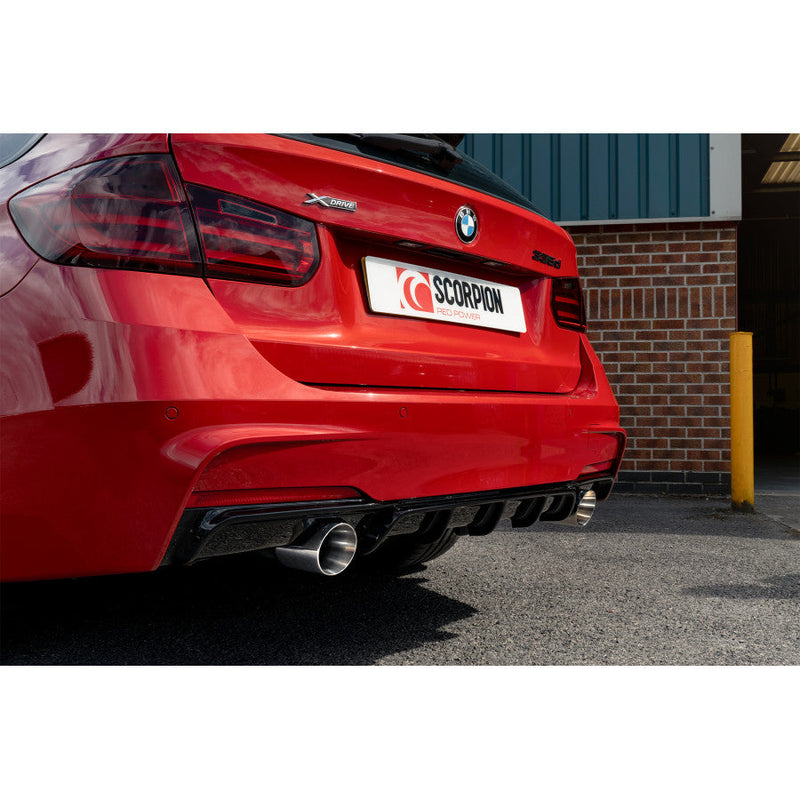 Scorpion Exhausts - Half System Exhaust (Multiple Options) BMW F30/F31 330D/335D, F32 430D/435D