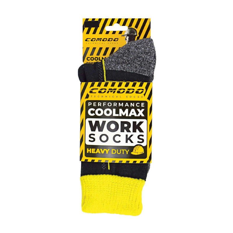 1 Pack Mens Coolmax Work Socks for Summer