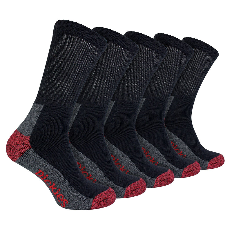 Mens 5 Pack Strong Cotton Work Socks