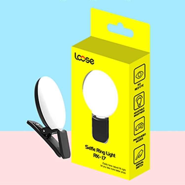 For iPhone, Galaxy, Huawei, Xiaomi, LG, HTC and Other Smart Phones, RK17 Black, RK17 Pink, RK17 White