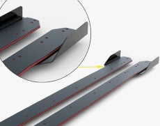 Maxton Design - Street PRO Side Skirts Diffusers + Flaps Hyundai Veloster N Mk2