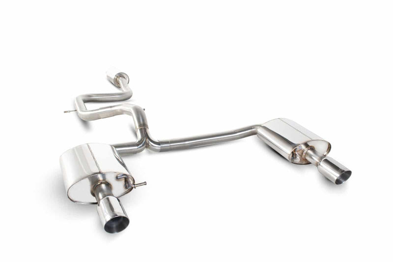 Scorpion Ford Mondeo 2.5L Turbo Hatchback (2007-11) Resonated Cat-back Exhaust – SFD070