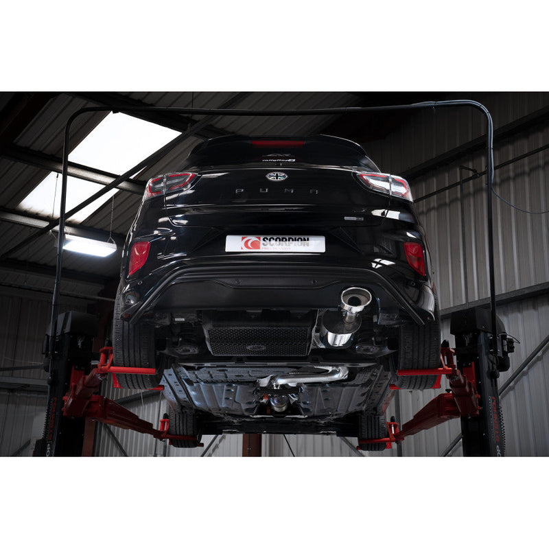 Scorpion Exhaust - None Resonated GPF Back Exhaust (inc. Predator) MK2 Puma ST Line