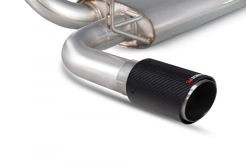 Fiat 500/595/695 Abarth (IHI & Garrett Turbo) Scorpion Exhausts Cat Back None Resonated