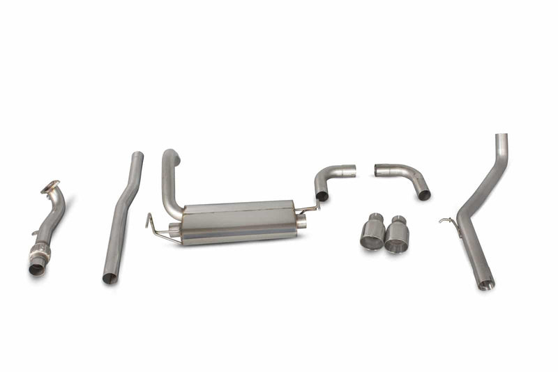 Scorpion Fiat 500 Abarth (2008-15) Non-Resonated Cat-Back Exhaust