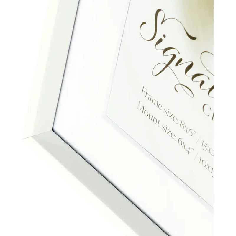 Kenro Signature Classic Photo Frame 8x6" - White