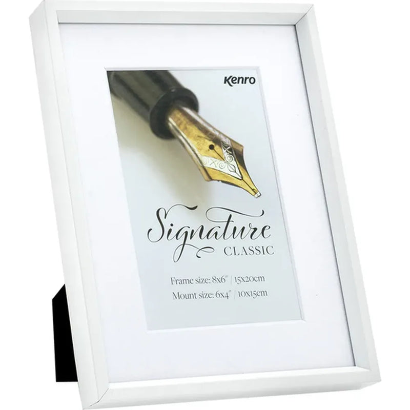 Kenro Signature Classic Photo Frame 7x5" - White