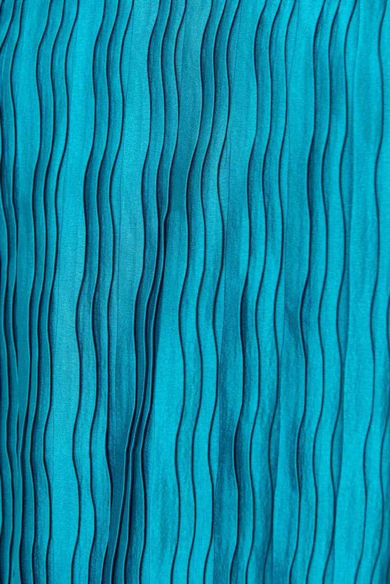 Korine Pleat Surprise Top - Petrol