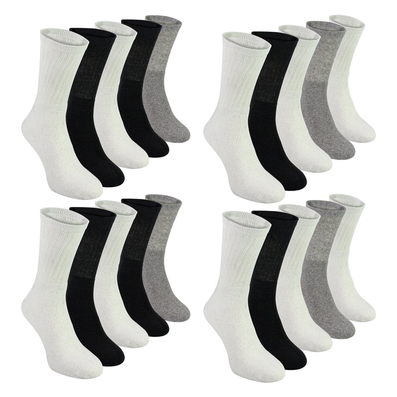 Mens 20 Pack Multipack Sport Socks | Breathable Cotton Running Socks