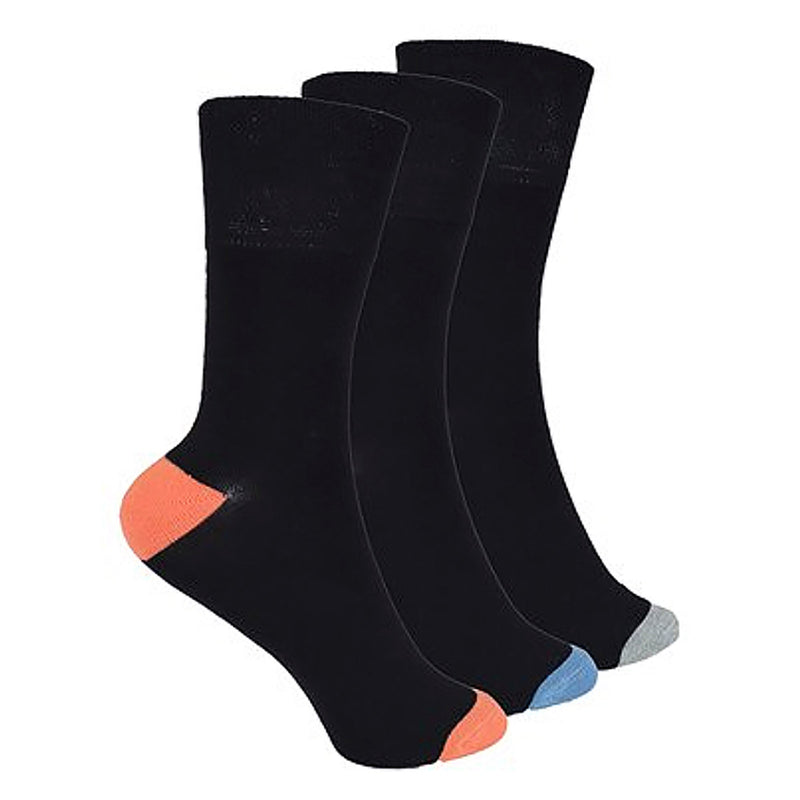 12 Pack Ladies Black Cushioned Soft Breathable Bamboo Socks