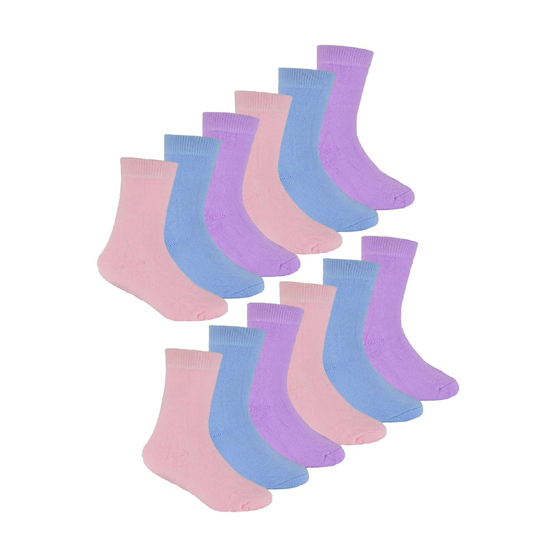 12 Pack Boys & Girls Thick Warm Thermal Winter Socks (3 Sizes)