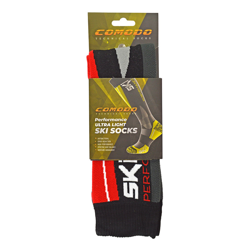 1 Pack Mens & Ladies Lightweight Anatomical Ski Socks
