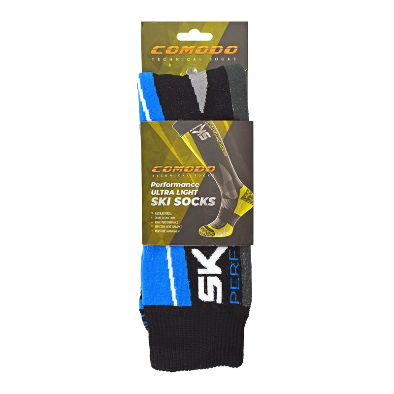 1 Pack Mens & Ladies Lightweight Anatomical Ski Socks