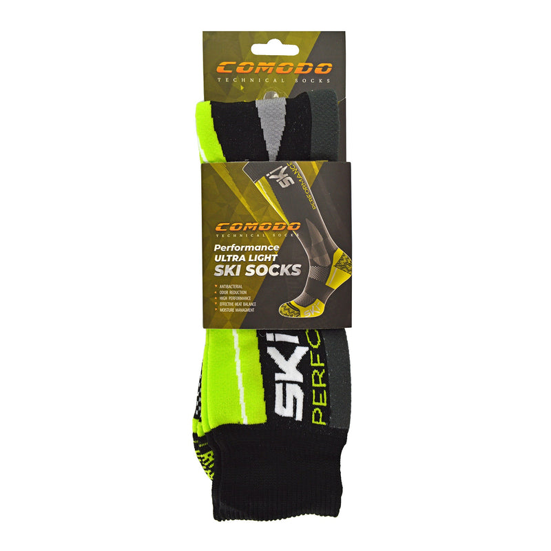 1 Pack Mens & Ladies Lightweight Anatomical Ski Socks