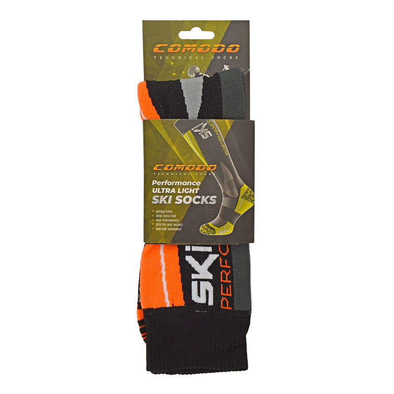 1 Pack Mens & Ladies Lightweight Anatomical Ski Socks