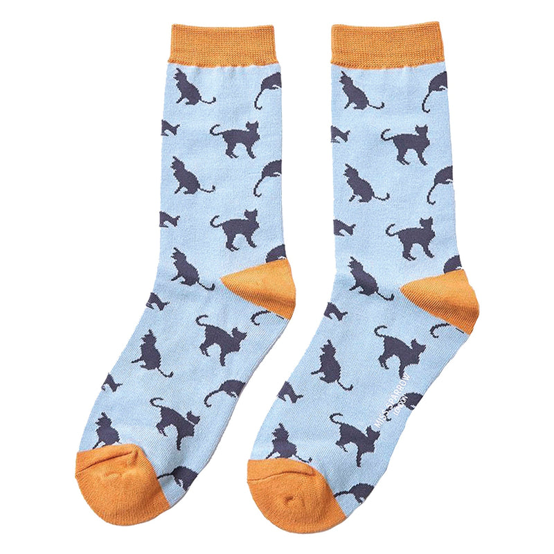 1 Pack Ladies Novelty Duck Egg Cat Bamboo Socks