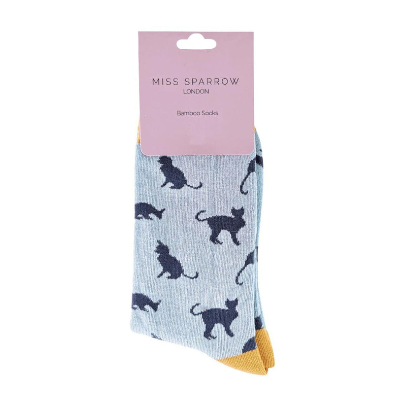 1 Pack Ladies Novelty Duck Egg Cat Bamboo Socks