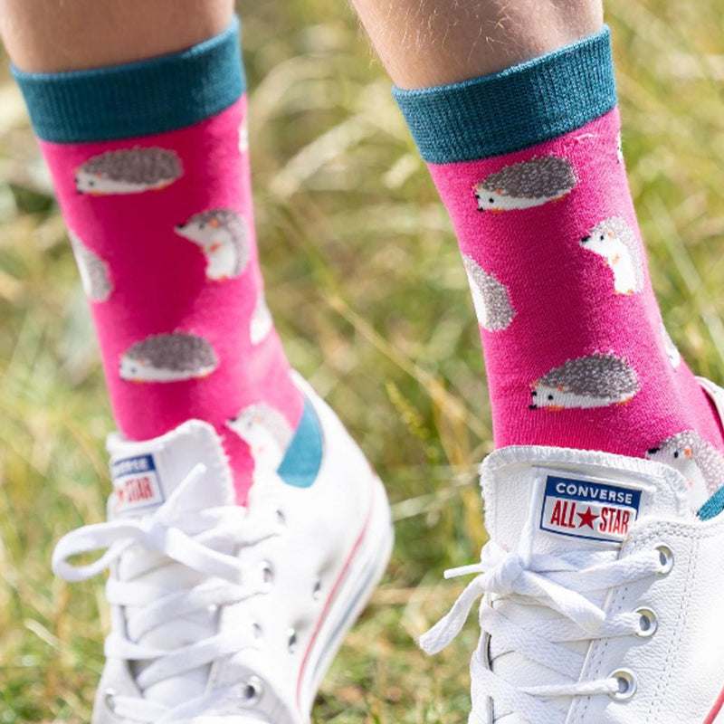 1 Pack Ladies Novelty Denim Octopus Bamboo Socks