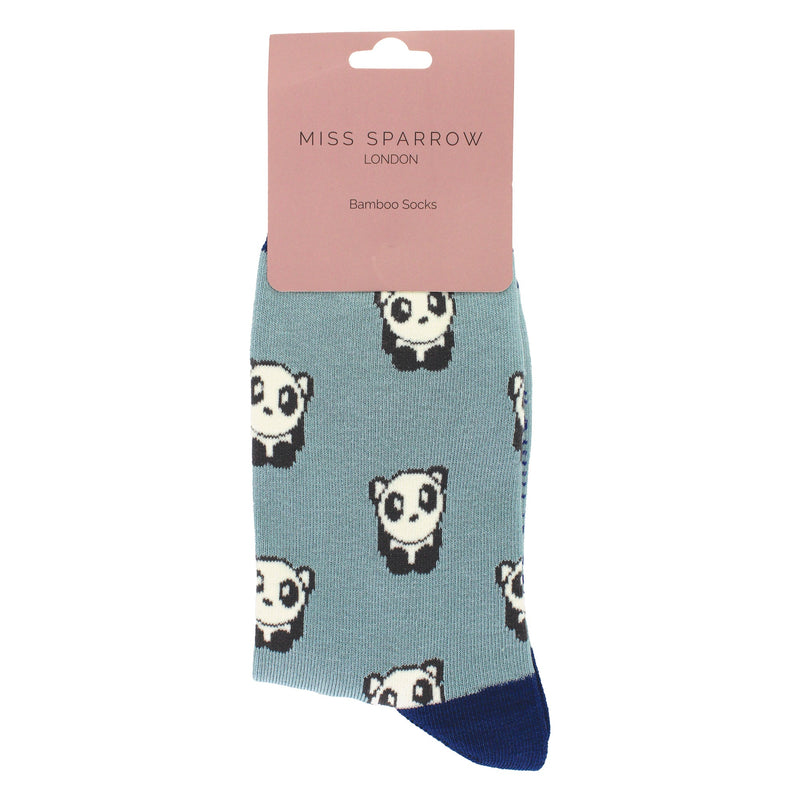 1 Pack Ladies Novelty Duck Egg Pandas Bamboo Socks