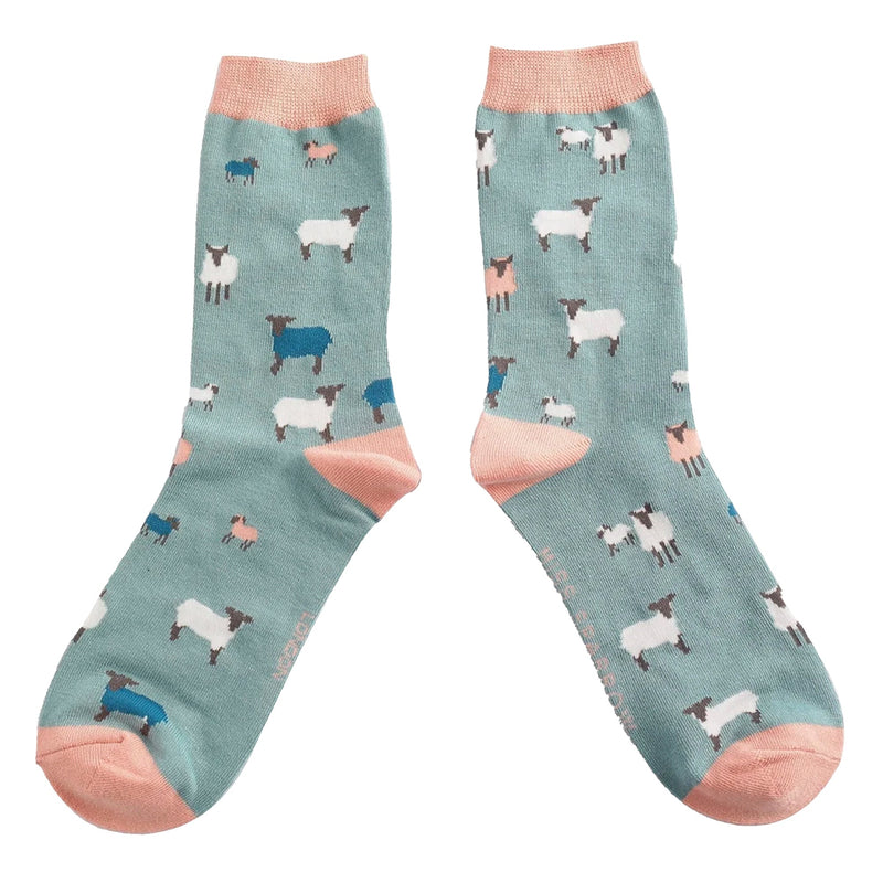 1 Pack Ladies Novelty Duck Egg Sheep Bamboo Socks