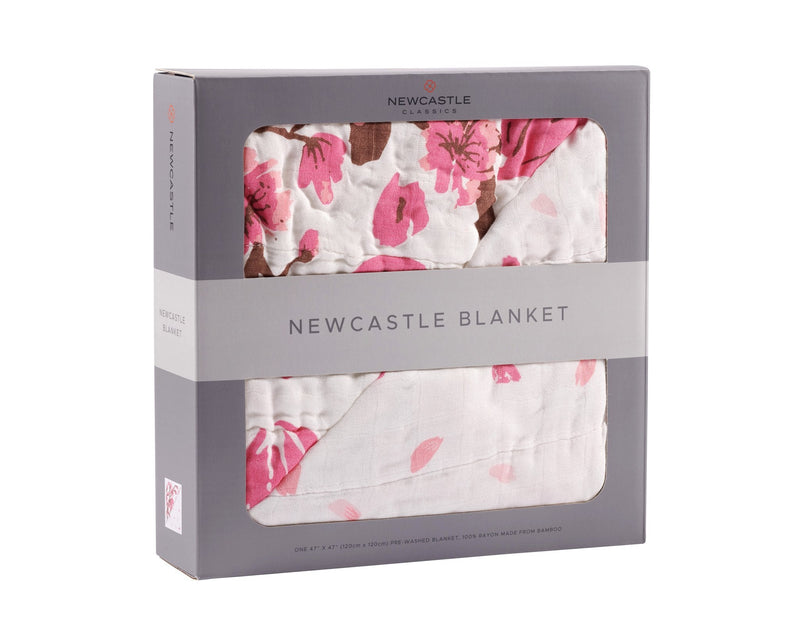 Cherry Blossom Newcastle Blanket