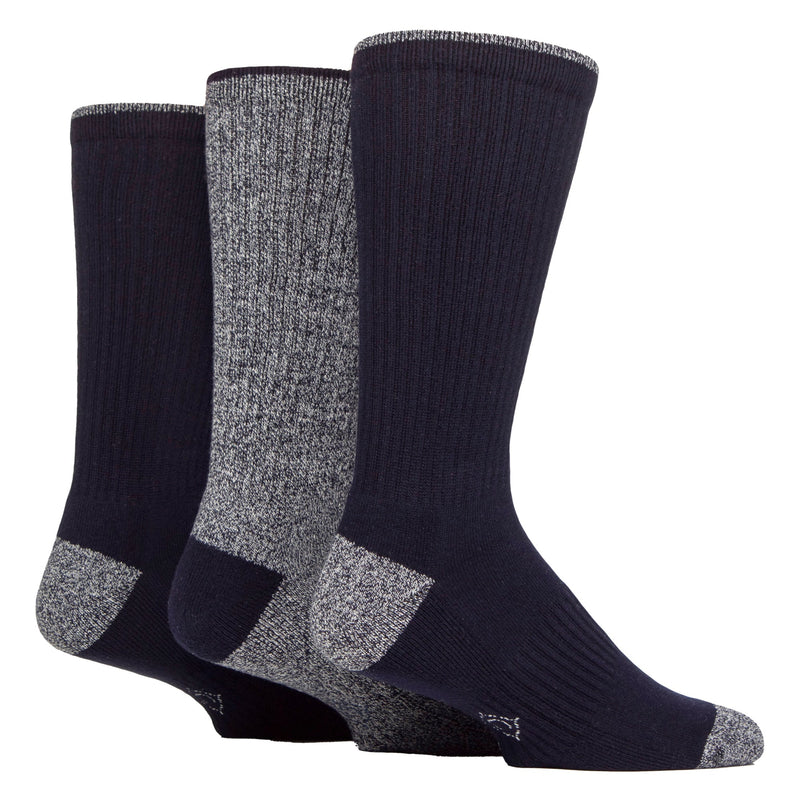 3 Pairs Mens Water Repellent Midweight Outdoor Socks for Hiking & Walking