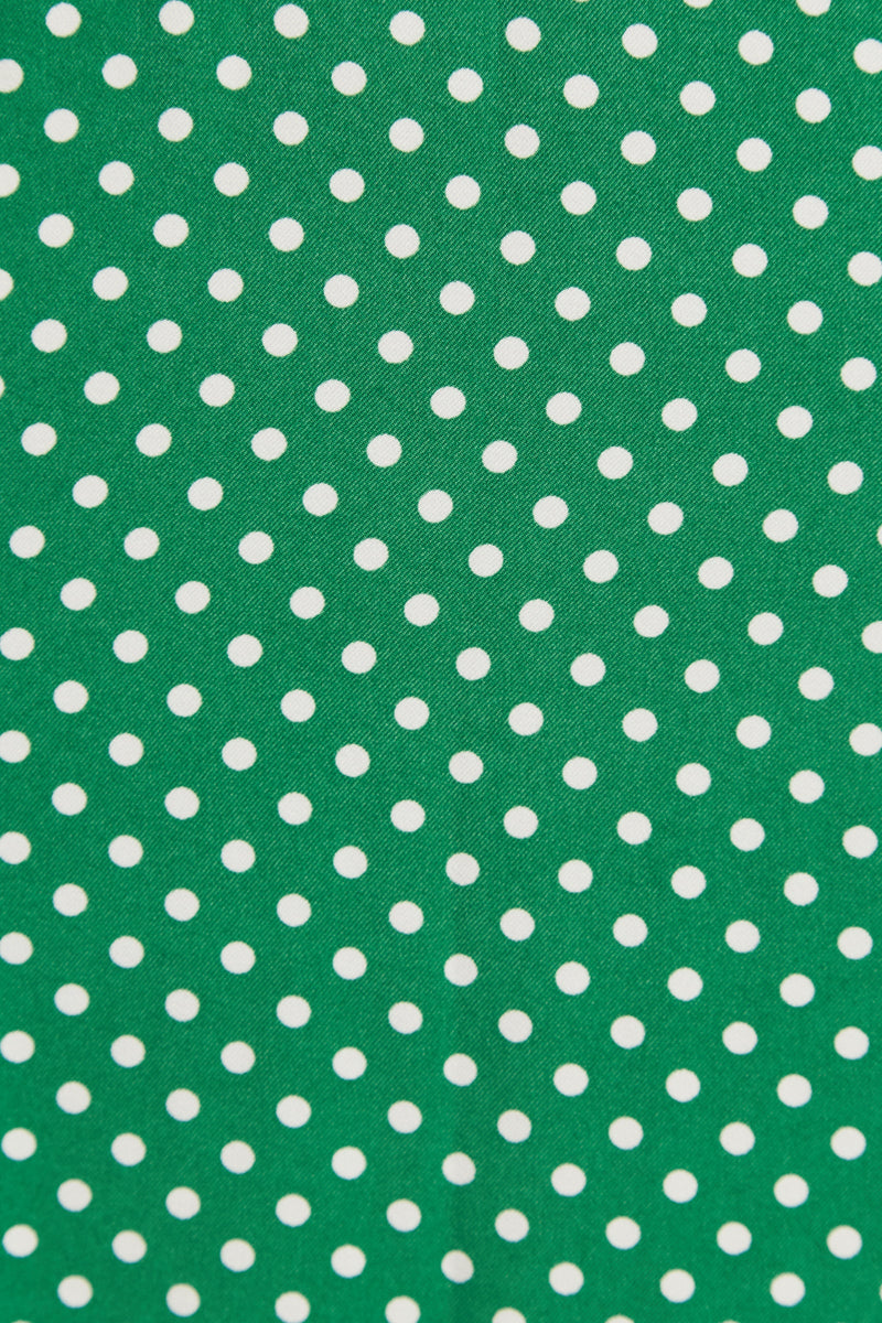 Louche Emmanuella Polka Dot Print Pull On Trouser