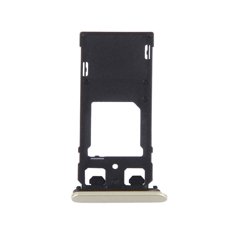 SIM Card Tray + Micro SD / SIM Card Tray + Card Slot Port Dust Plug for Sony Xperia X (Dual SIM Version), For Xperia X Dual SIM White, For Xperia X Dual SIM, For Xperia X Dual SIM Rose