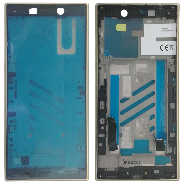 Front Housing LCD Frame Bezel for Sony Xperia L2, For L2