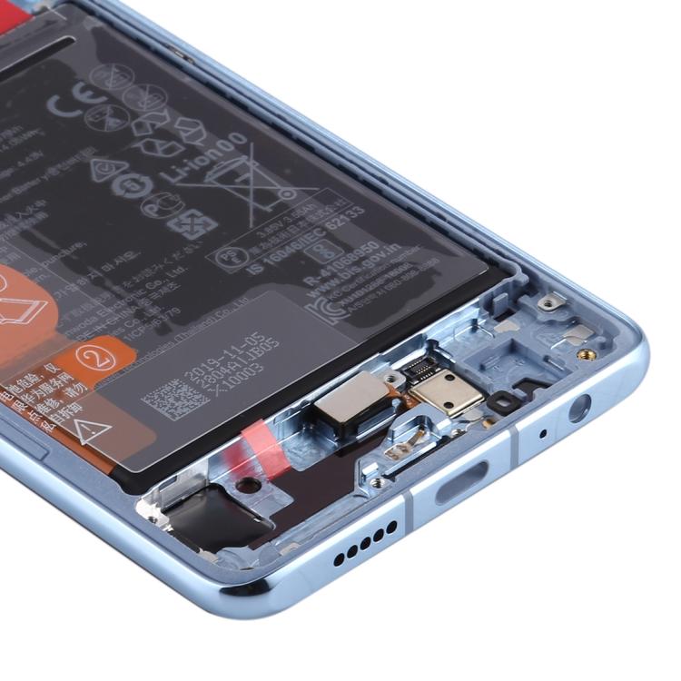 LCD Screen and Digitizer Full Assembly with Frame for Huawei P30, For P30, For Huawei P30(Breathing Crystal)