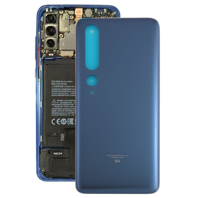 Original Battery Back Cover for Xiaomi Mi 10 5G, For Mi 10 5G(Original)
