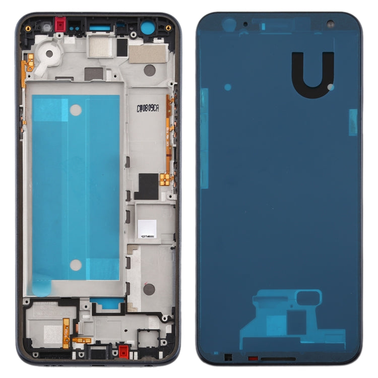 Front Housing LCD Frame Bezel Plate for LG K40 / K12+ K12 Plus / X4 2019 X420EM X420BMW X420EMW X420HM X420 X420N (Double SIM Version), For LG K40(Double SIM Version)