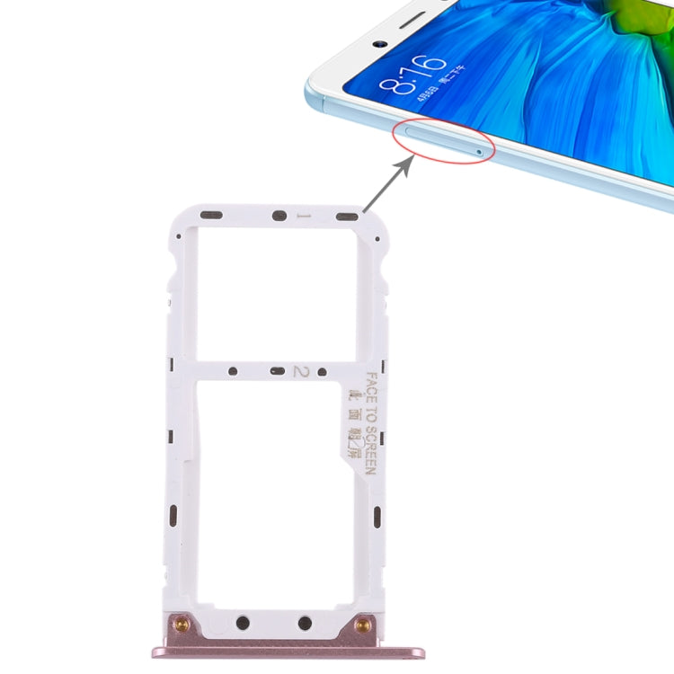 2 SIM Card Tray / Micro SD Card Tray for Xiaomi Redmi Note 5, Redmi Note 5, For Xiaomi Redmi Note 5