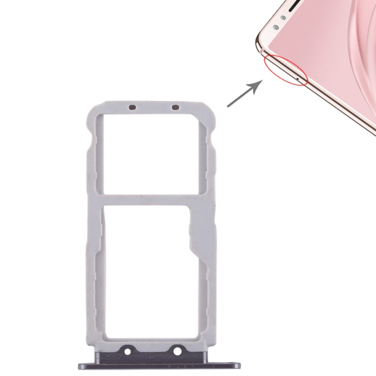 2 SIM Card Tray / Micro SD Card Tray for Huawei Nova 2s, For Huawei Nova 2s