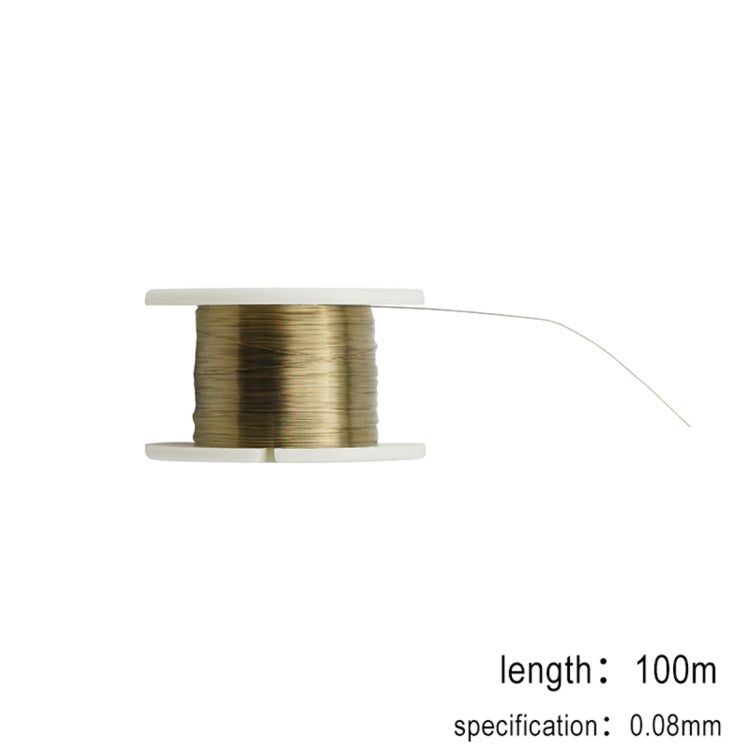kaisi 0.08mm Alloy Steel Molybdenum Wire Cutting Wire Line, Length: 100m, Kaisi 0.08mm 100m