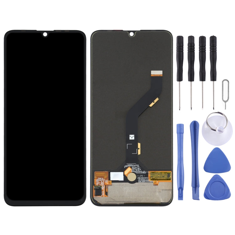 Original AMOLED Material LCD Screen and Digitizer Full Assembly for Tecno Phantom 9 AB7, For Tecno Phantom 9