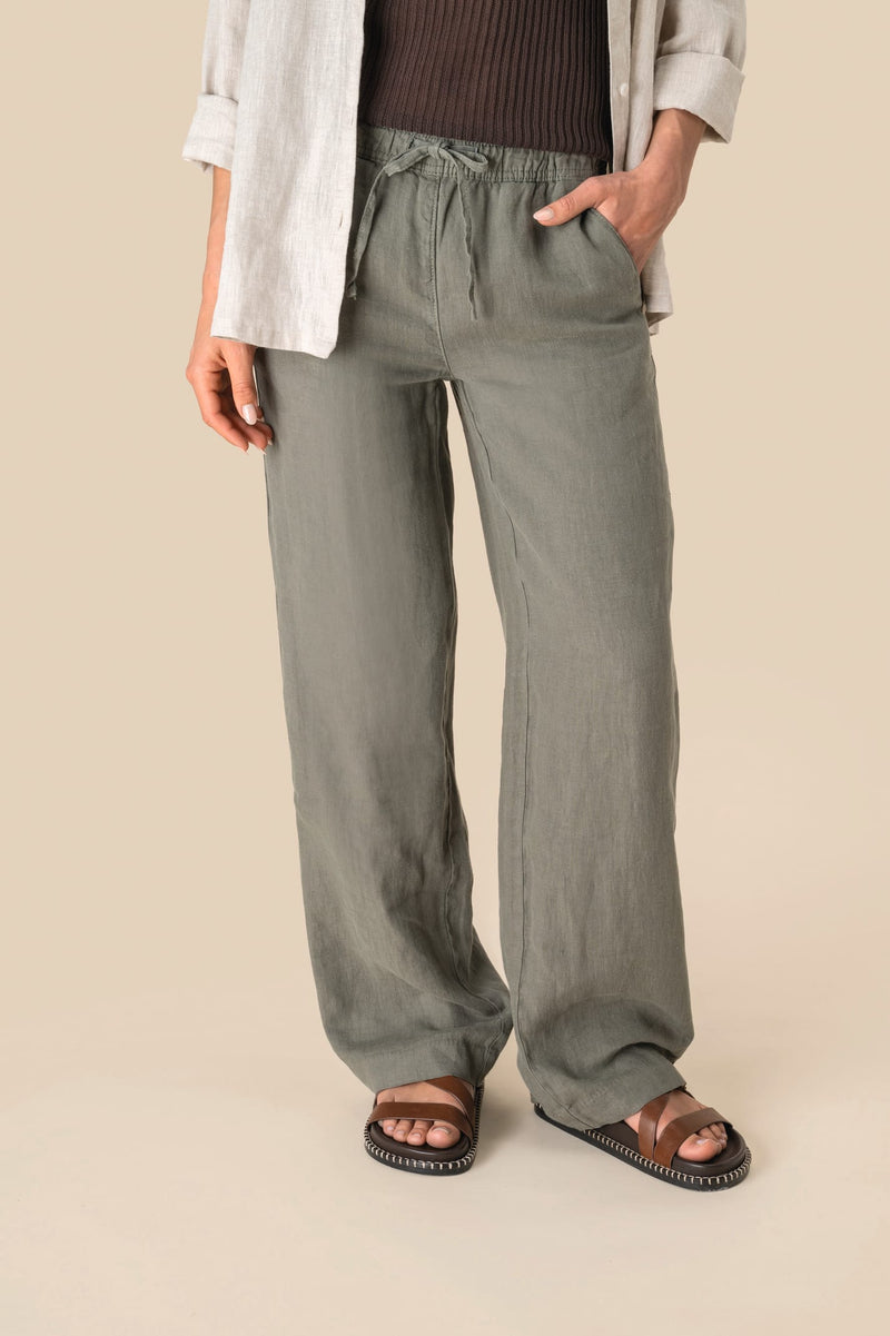 Linen Trousers: Womens