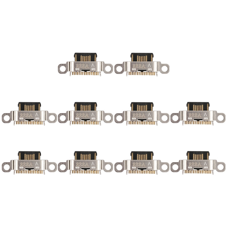 For Meizu 16X / Meilan 5 10pcs Charging Port Connector, For Meizu Meilan 5