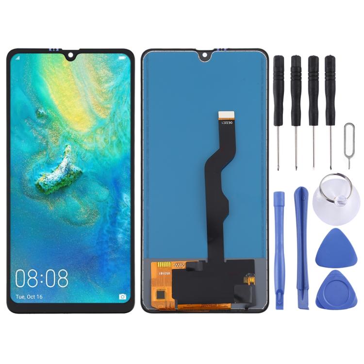TFT Material LCD Screen and Digitizer Full Assembly (Not Supporting Fingerprint Identification) for Huawei Mate 20 X, For Huawei Mate 20 X(TFT Material)