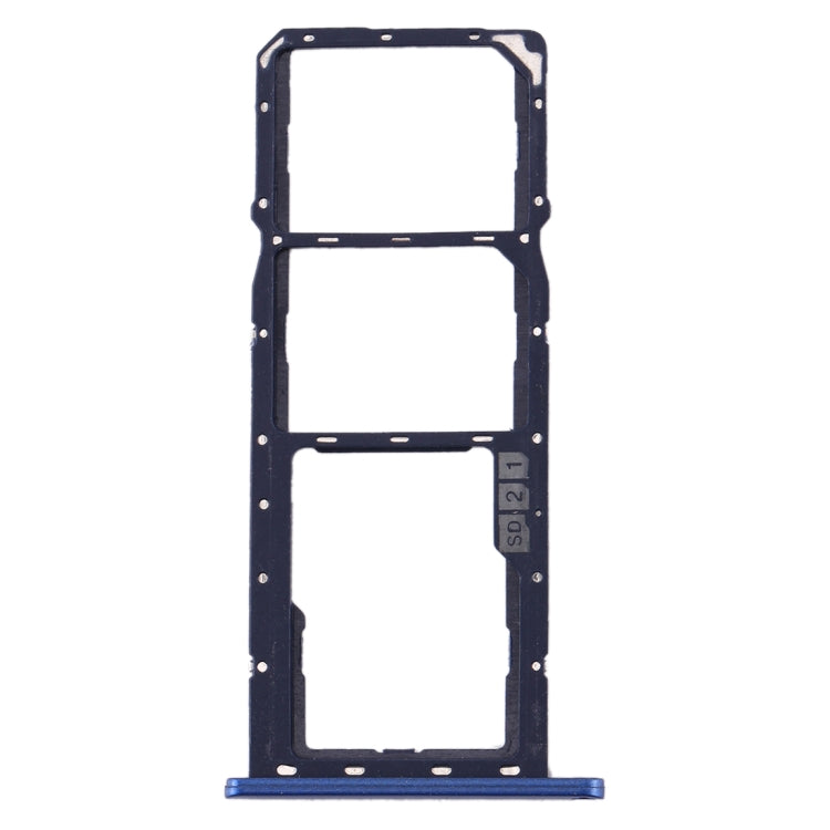 SIM Card Tray + SIM Card Tray + Micro SD Card Tray for Asus Zenfone Max M2 ZB633KL, For Asus ZB633KL