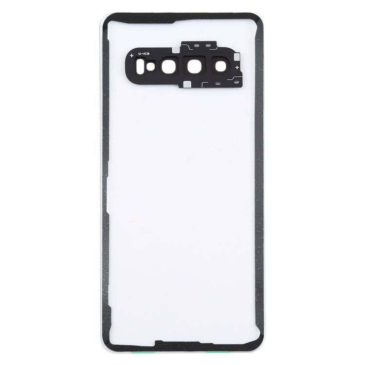 For Samsung Galaxy S10 G973F/DS G973U G973 SM-G973 Transparent Battery Back Cover with Camera Lens Cover , For Galaxy S10