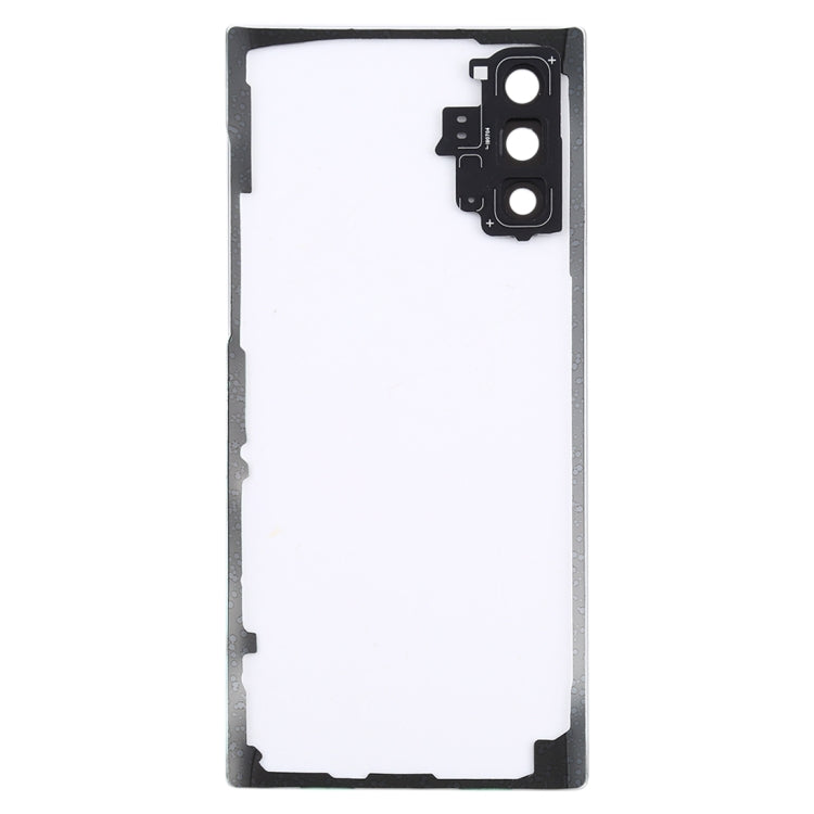 For Samsung Galaxy Note 10 N970 N9700 Transparent Battery Back Cover with Camera Lens Cover , For Galaxy Note 10