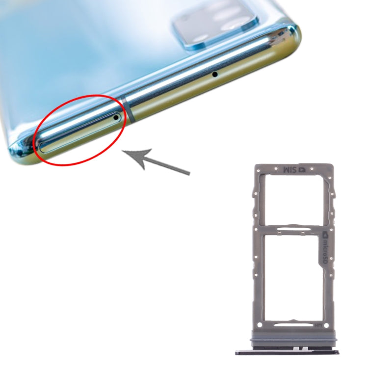 For Samsung Galaxy S20 SIM Card Tray + Micro SD Card Tray, For Samsung Galaxy S20(Single SIM)