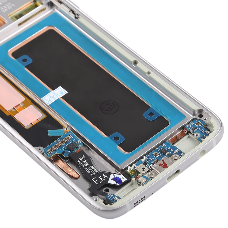 Original Super AMOLED Material LCD Screen and Digitizer Full Assembly(with Frame / Charging Port Flex Cable / Power Button Flex Cable / Volume Button Flex Cable) for Galaxy S7 Edge / G935F / G935FD, For Samsung Galaxy S7 Edge  (Super AMOLED)...