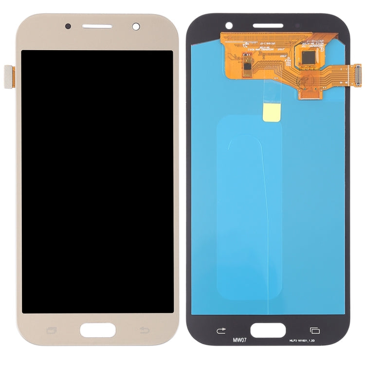 LCD Screen and Digitizer Full Assembly (OLED Material ) for Galaxy A7 (2017), A720F, A720F/DS, For Galaxy A7 (2017) OLED, For Samsung Galaxy A7 (2017) OLED