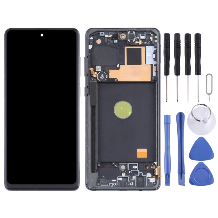 TFT Material LCD Screen and Digitizer Full Assembly With Frame for Samsung Galaxy Note10 Lite SM-N770, Not Supporting Fingerprint Identification, For Samsung Galaxy Note10 Lite (TFT Material)